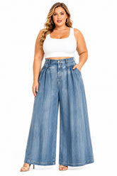 Her Denim Moment Pants | Curvy Fashun