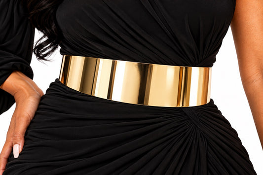 Cinched Statement Belt