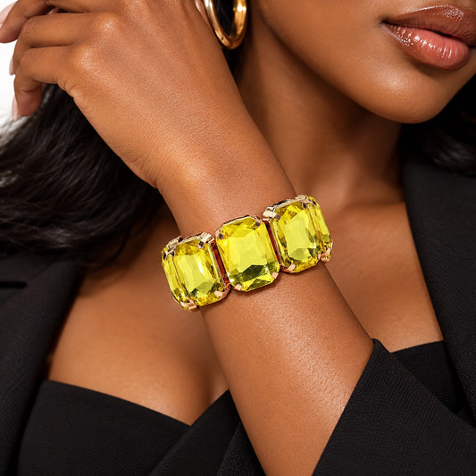Bold in Citrine Bracelet