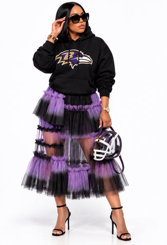 Purple Reign Tulle Skirt