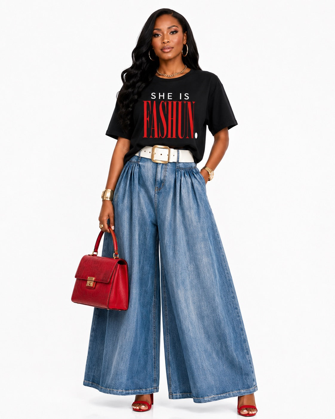 She Is FASHUN. Tee
