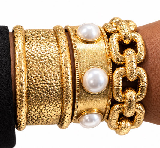 Vintage Pearl Bracelet