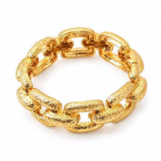 Golden Link Up Bracelet
