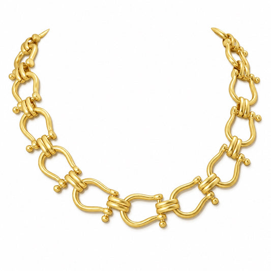 Bold in Links Necklace