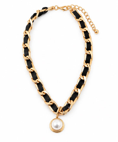 Coco Pearl Chain Necklace