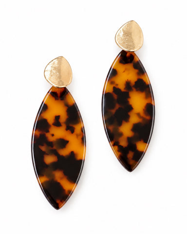 Tortoise Mood Earrings