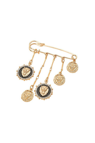 Lioness Luxe Charm Brooch