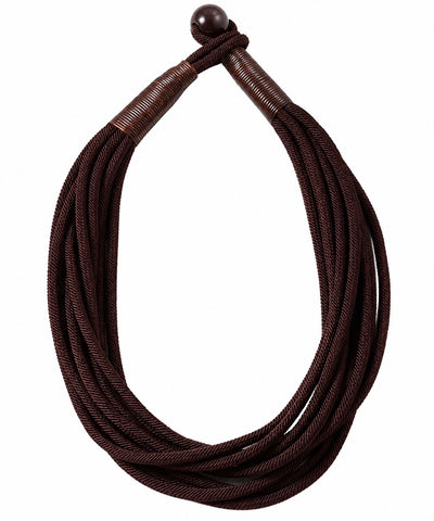 Layered in Chocolate Necklace