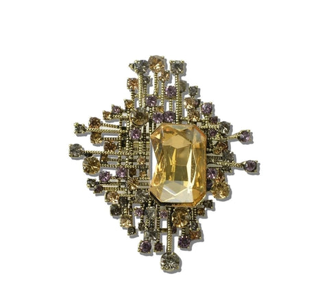 Sunburst Brooch