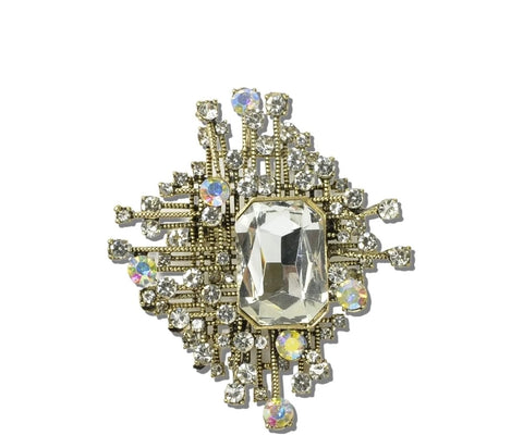 Sunburst Brooch