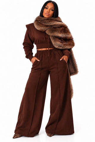 Wrapped in Luxe Faux Fur Scarf