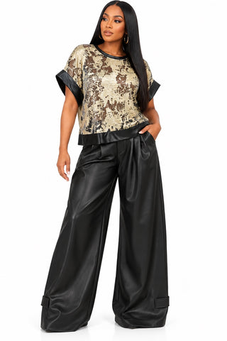 Dorcia Flavor Metallic Top