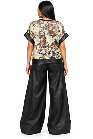 Dorcia Flavor Metallic Top