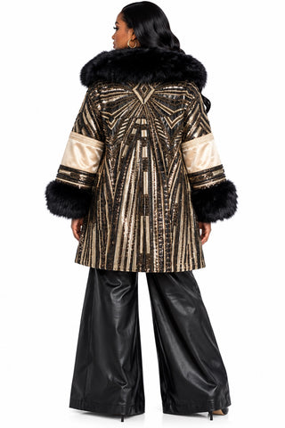 She’s Bad A$$ Faux Fur Coat