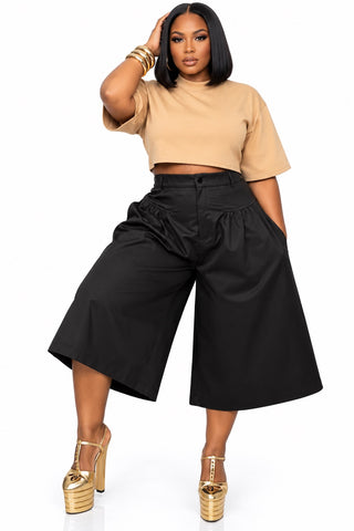 Wide Angle Crop Pants