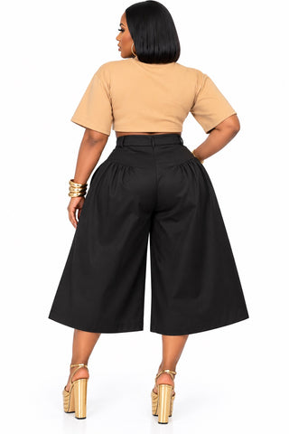 Wide Angle Crop Pants