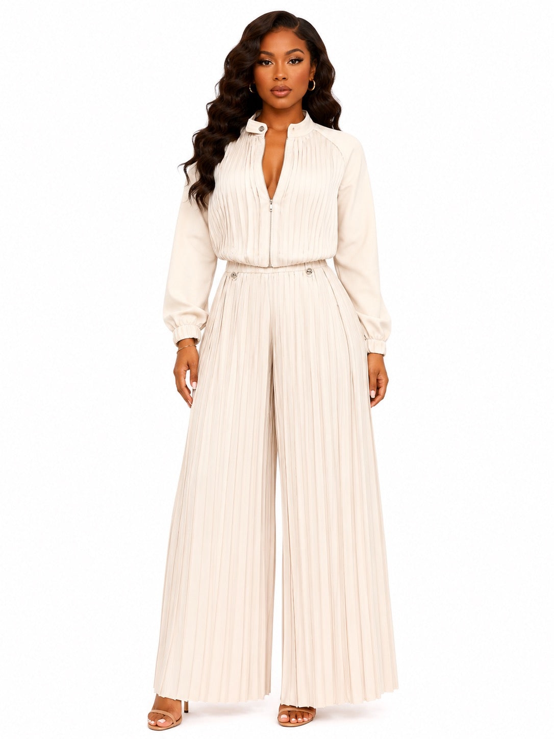 Soft ReUp Pleated Pant Set