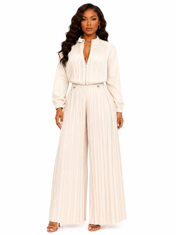 Soft ReUp Pleated Pant Set