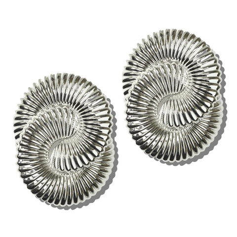 Swirl Statement Earrings