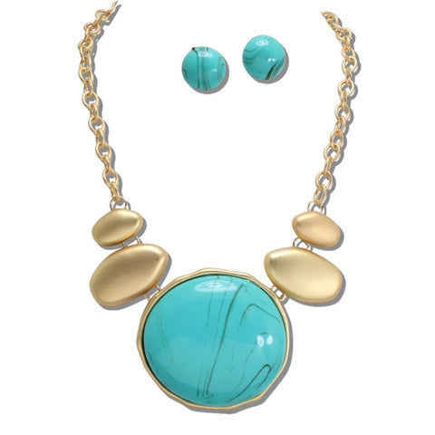 Turquoise Takeover Necklace Set