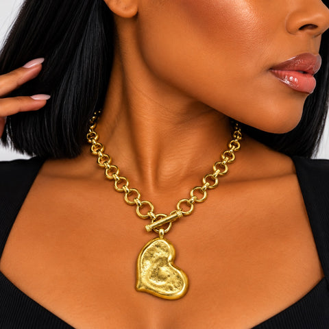 Heart of Gold Necklace