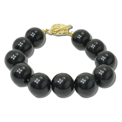 Chunky Marbled Toggle Bracelet