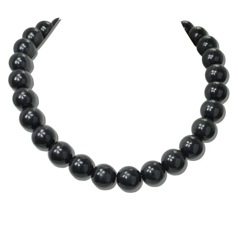 Chunky Marble Toggle Necklace