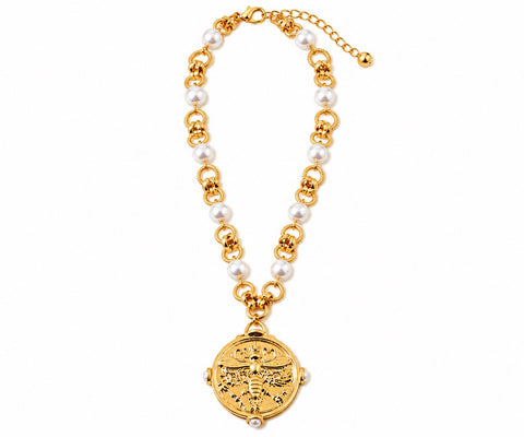 Queen Bee Statement Necklace