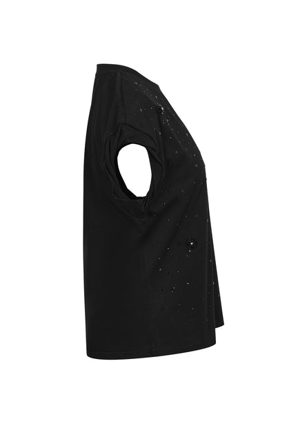 She's the Spark Top | Black