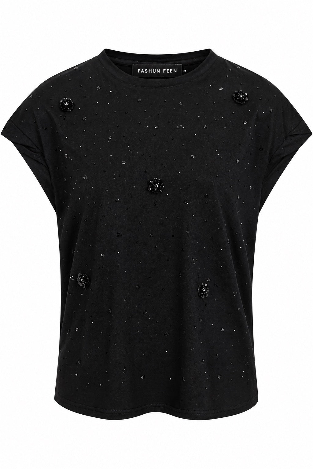 She's the Spark Top | Black