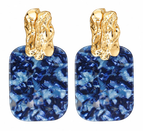 Marble Luxe Statement Earrings
