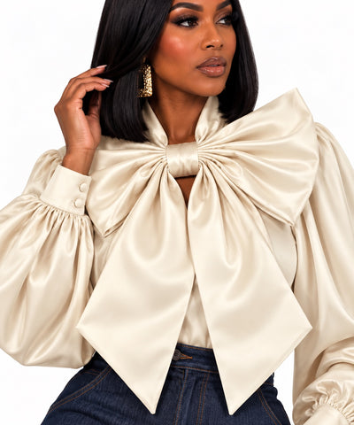 Reese Bow Blouse