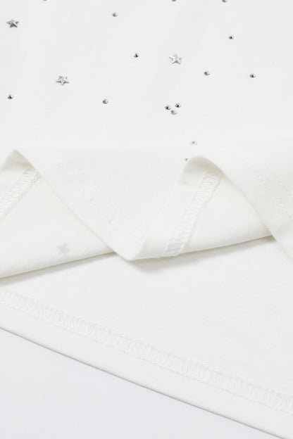She's the Spark Top | White