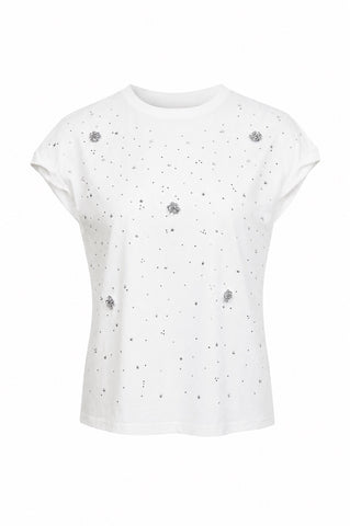 She's the Spark Top | White
