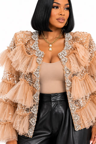 A Girl’s Best Friend Mesh Jacket