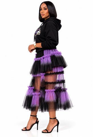 Purple Reign Tulle Skirt