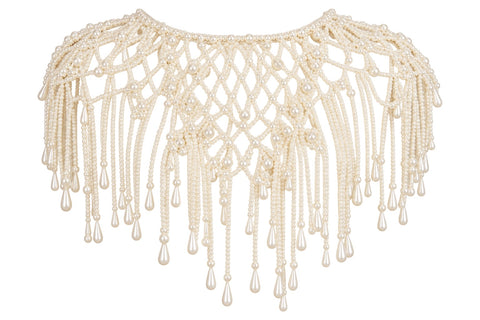 Dripped in Pearls Embellished Overlay