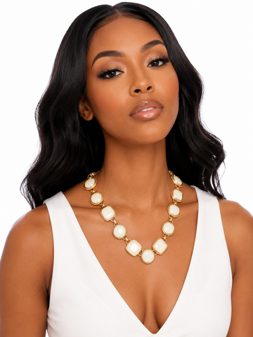 Ivory Luxe Link Necklace