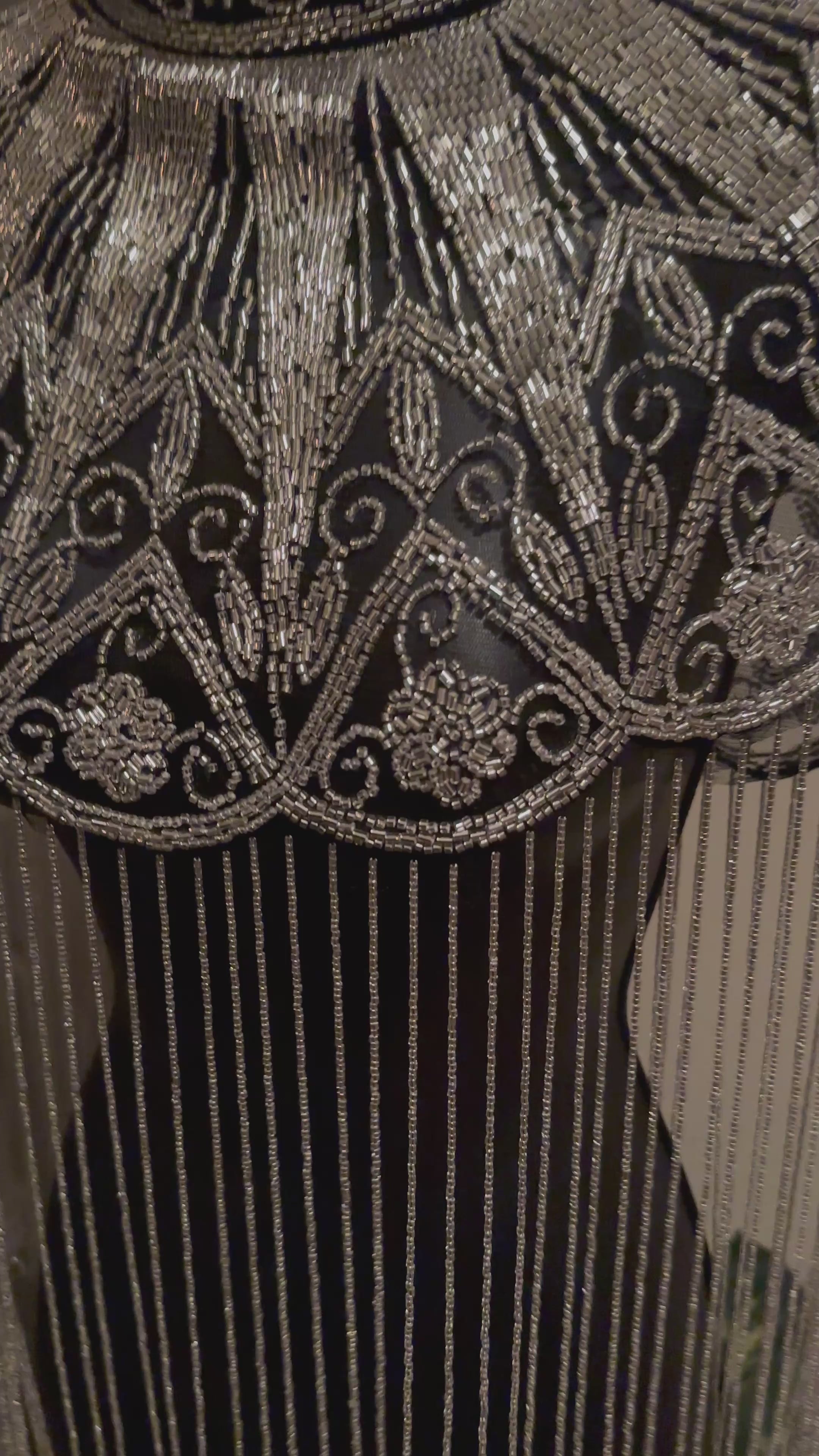Dripping in Fashun Beaded Cape